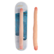 La Viva Double Trouble 17.7" Dual Density Double Dong Flesh La Viva Double Trouble 17.7" Dual Density Double Dong Flesh